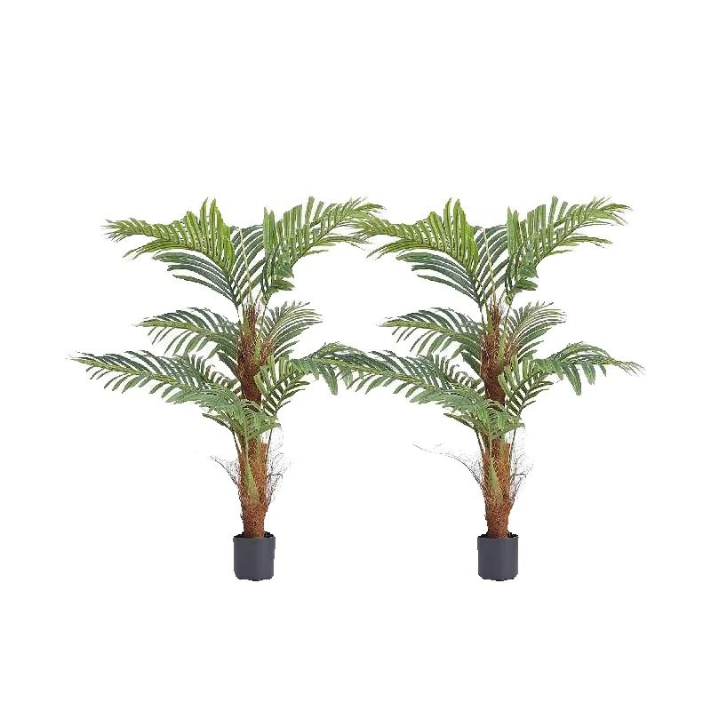 Home Security Tips - SucceBuy Artificial Palm Tree 4/5/6 FT