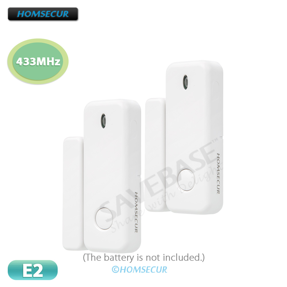 Sim Gsm Alarm - 2Pcs E2 Wireless Door/Window Sensors 433MHz