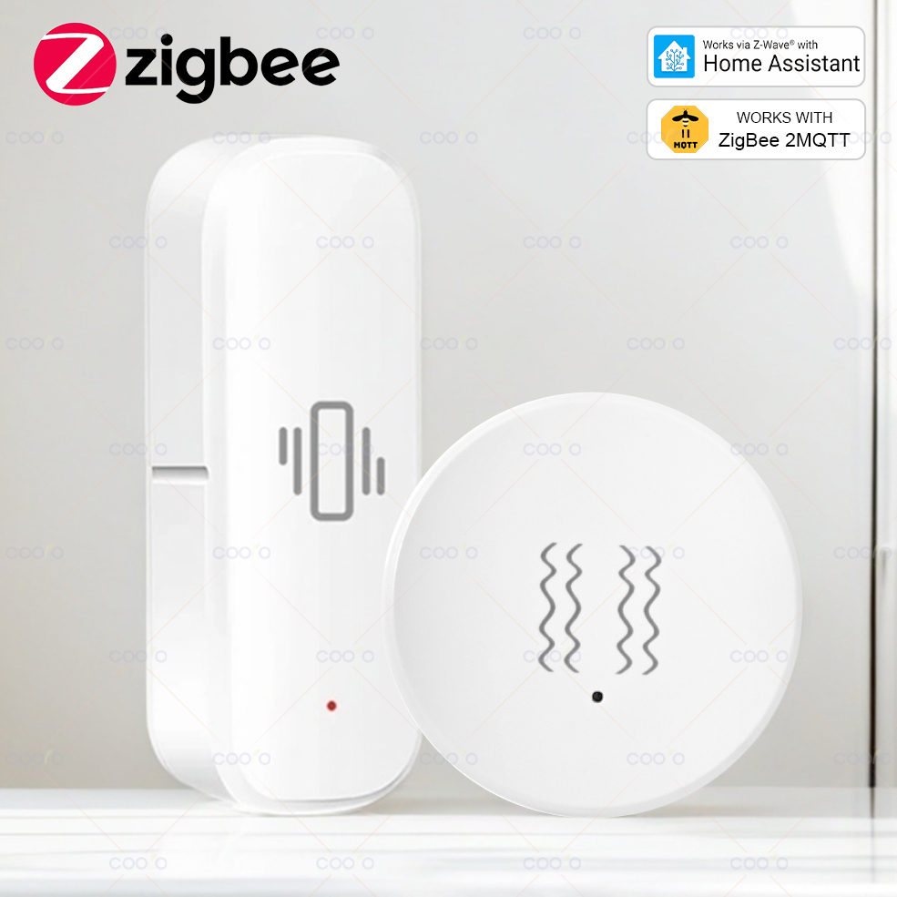 Home Security Door - ZigBee 3.0 Vibration Sensor Real Time
