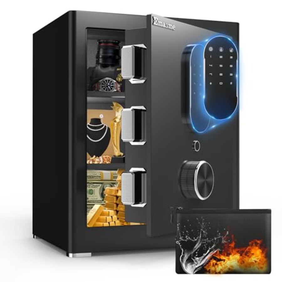 Safe Box Digital - Safe Box Money Safe with Fireproof