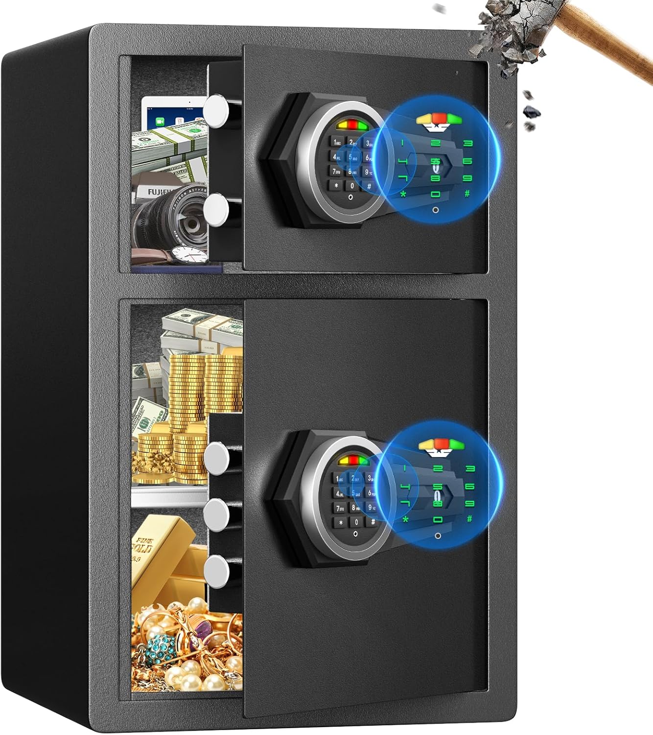 Safe Box Digital - 5.0 Cu Ft Fireproof Waterproof Safe