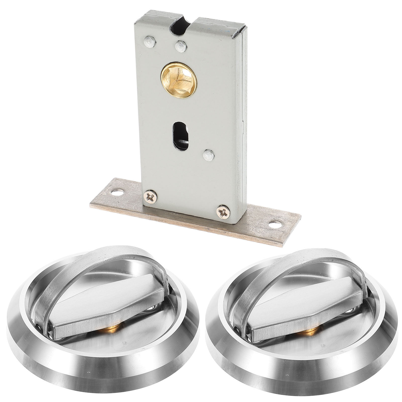 Home Security Door - 1 set 1 Set Stainless Steel
