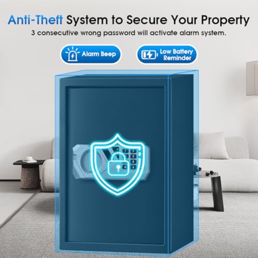 2.2 Cu Ft Fireproof Home Safe  – обзор и цена Safe Box Digital