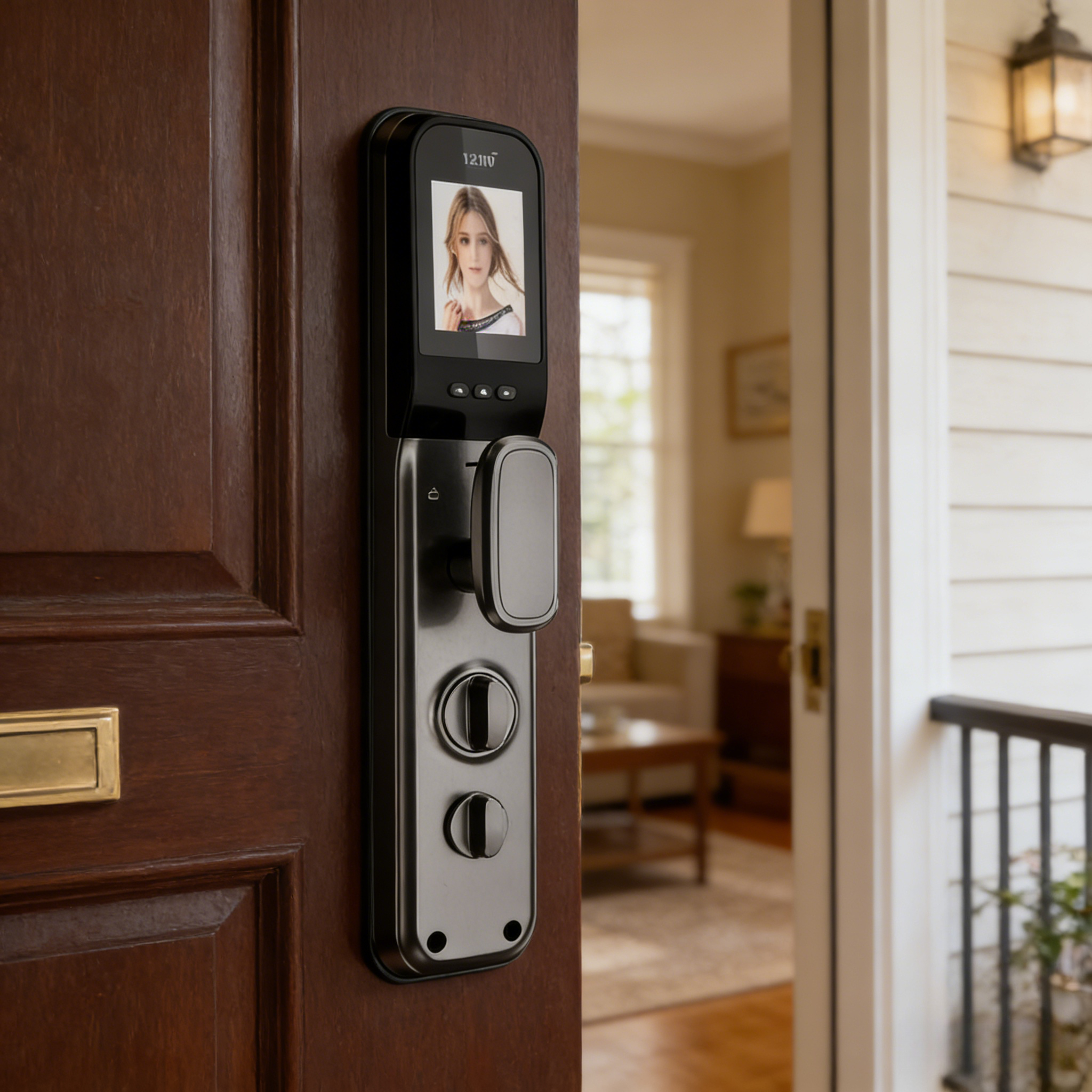 HX5 Smart Door Lock 3D Face Re – обзор и цена Home Security Door