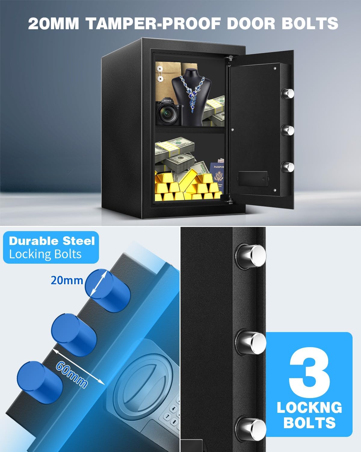 2.5 Cu Ft Safe Box for Home Do – обзор и цена Safe Box Digital
