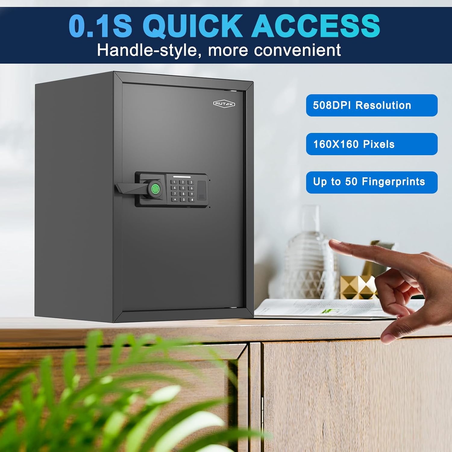 Smart Home Safe 2.0 Cub Biomet – обзор и цена Safe Box Digital