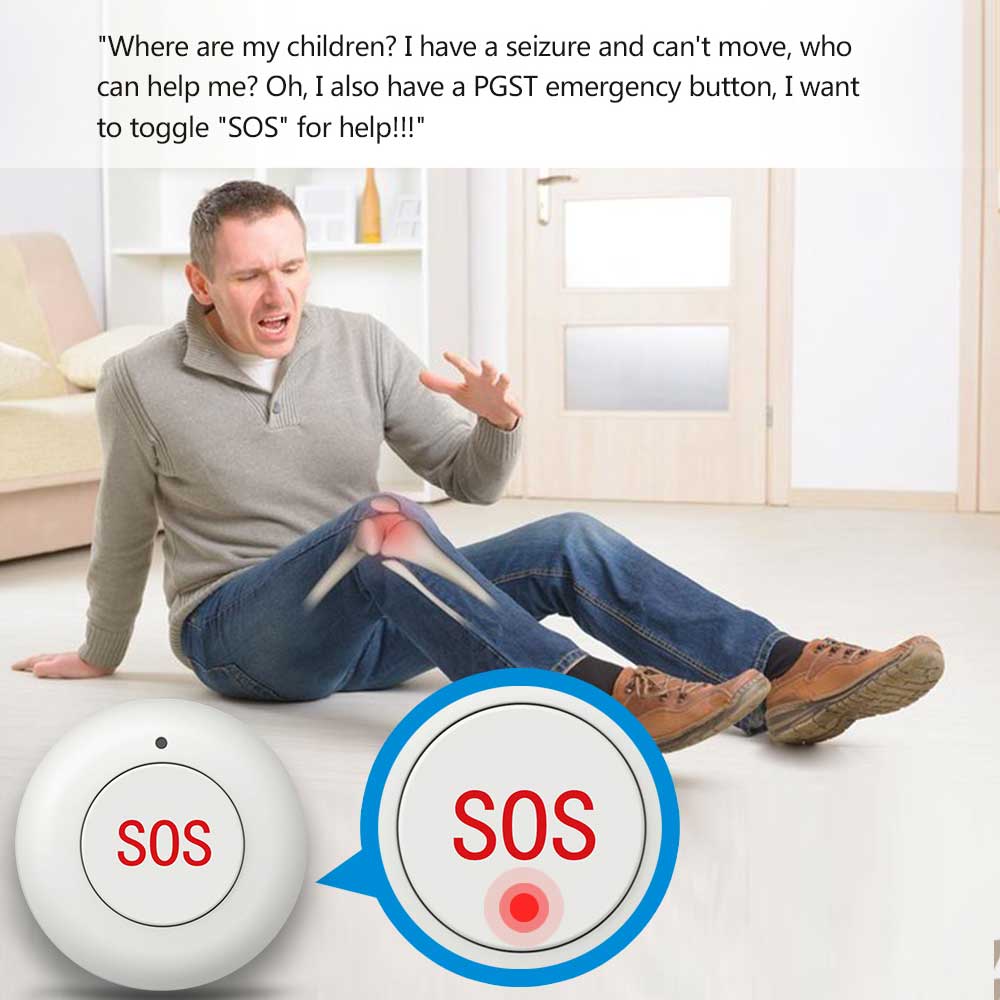 Wireless SOS Button Smart Home – обзор и цена Sim Gsm Alarm