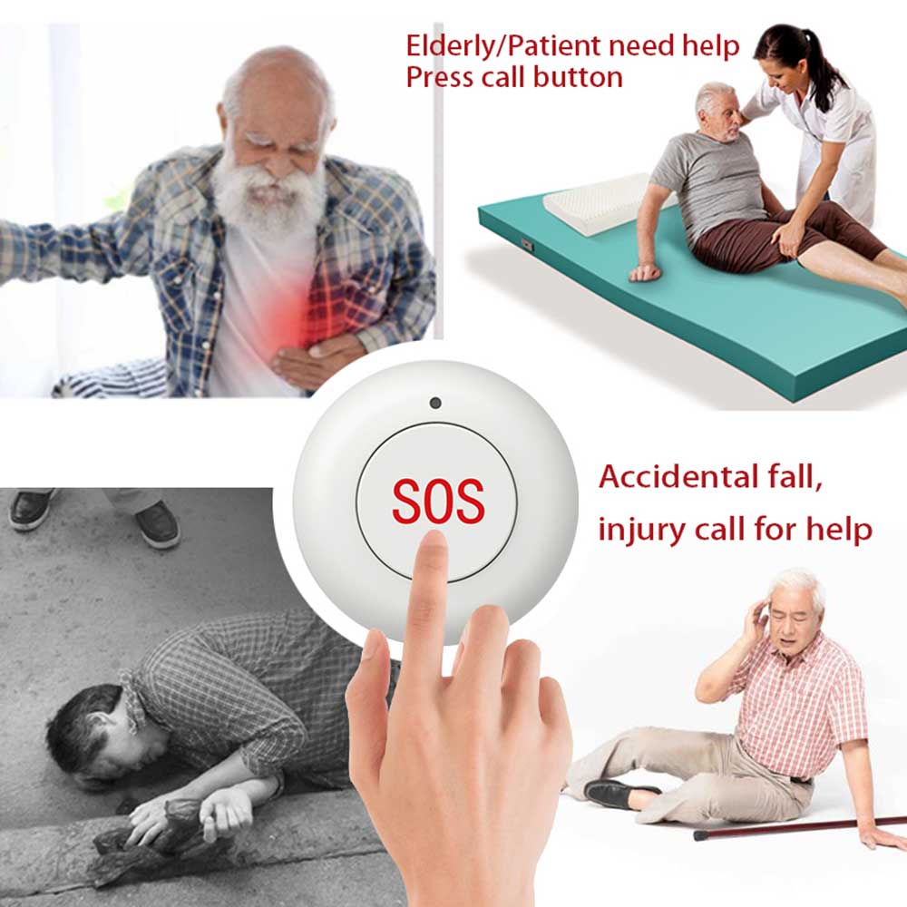 Wireless SOS Button Smart Home – обзор и цена Sim Gsm Alarm