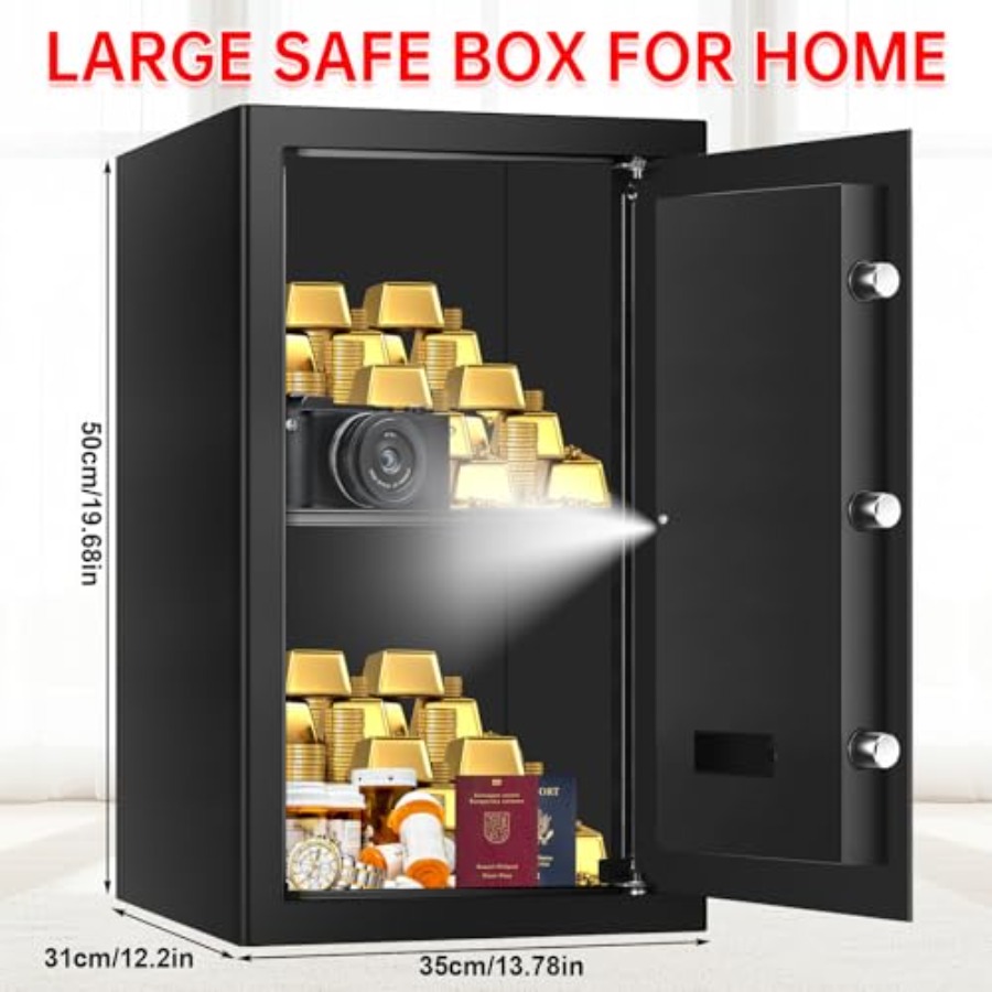 3.4 Cuft Large Safes for Home  – обзор и цена Safe Box Digital