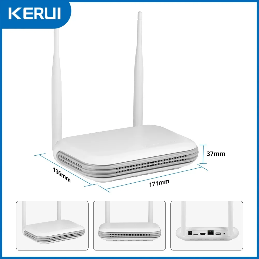 KERUI Mini WIFI Network 8CH NV – обзор и цена Home Security With Cameras