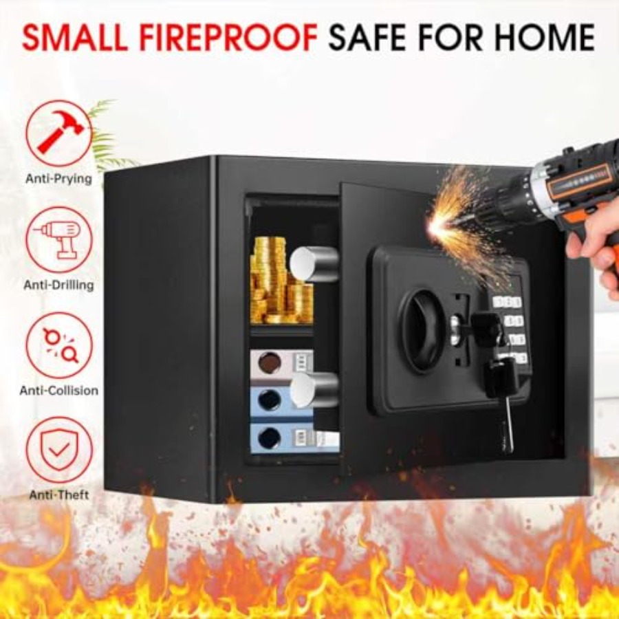 1.3 Cuft Small Home Safes Wate – обзор и цена Safe Box Digital