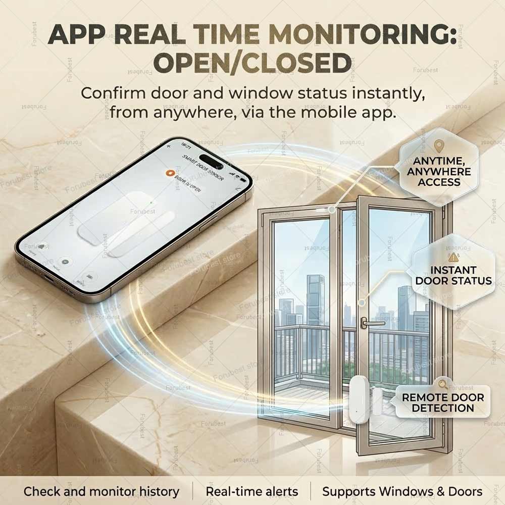Tuya Zigbee Door Window Sensor – обзор и цена Window Alarm Sensor