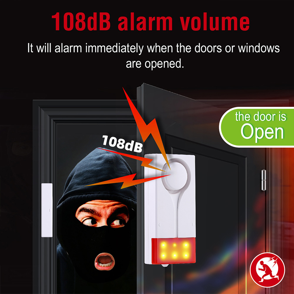 Anti-Theft Alarm 110db Loud Do – обзор и цена Window Alarm Sensor