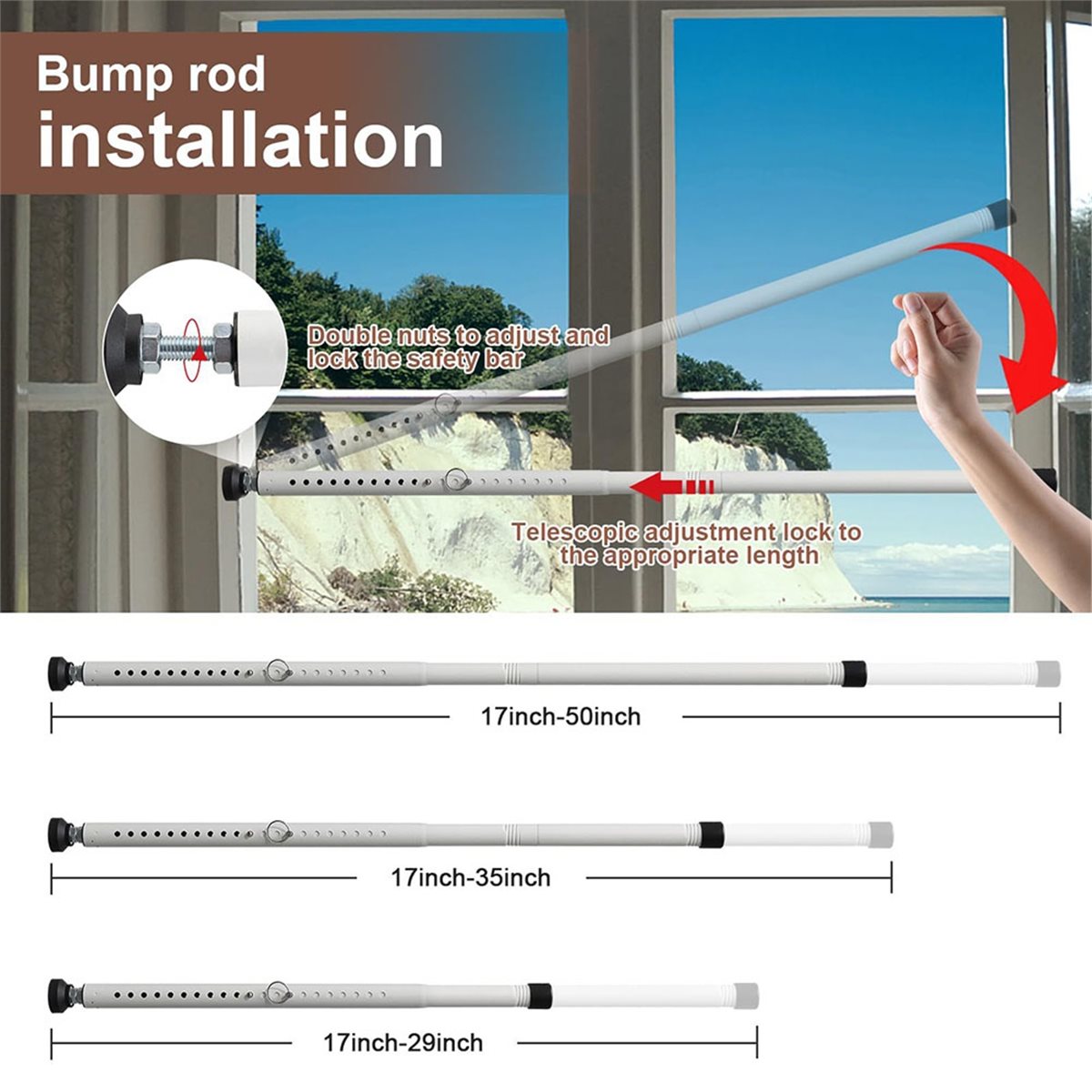 Sliding Door Security Bar, 17- – обзор и цена Home Security Tips