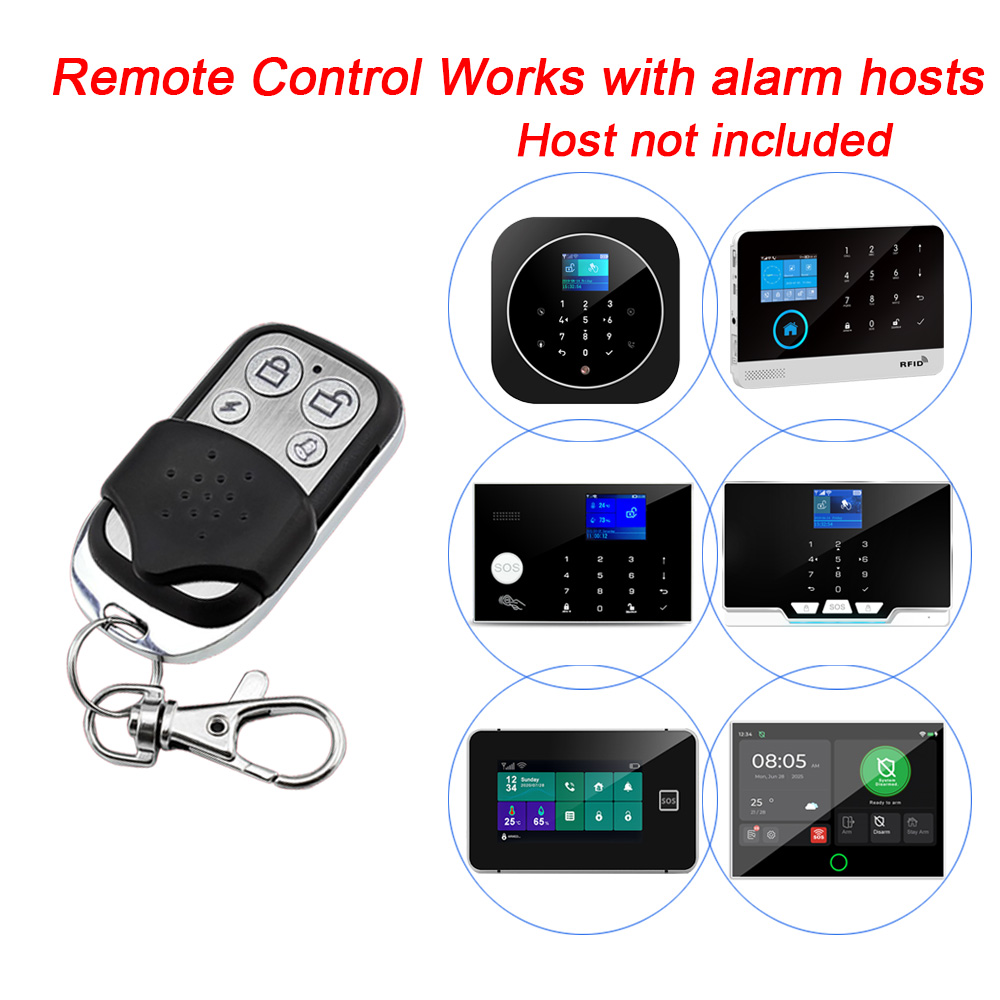 433MHz Wireless Remote Control – обзор и цена Sim Gsm Alarm