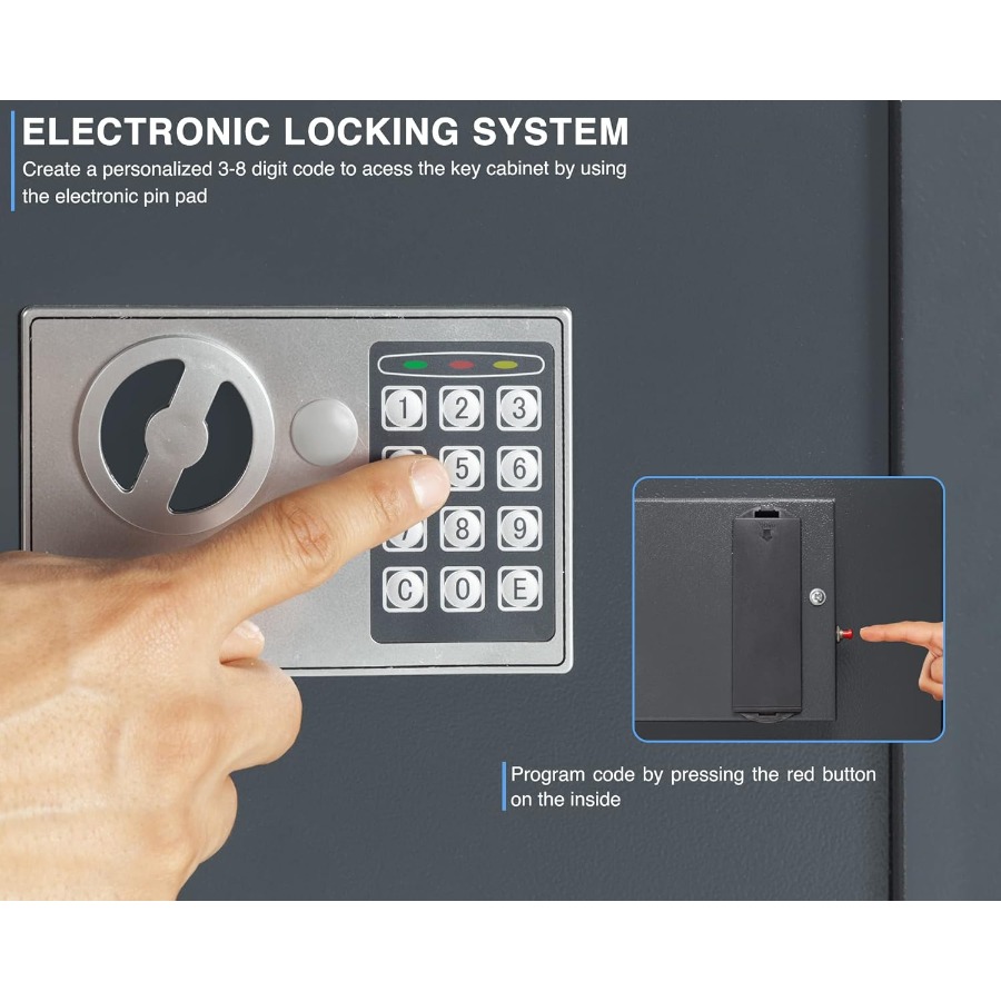 40 Keys Cabinet with Digital L – обзор и цена Safe Box Digital