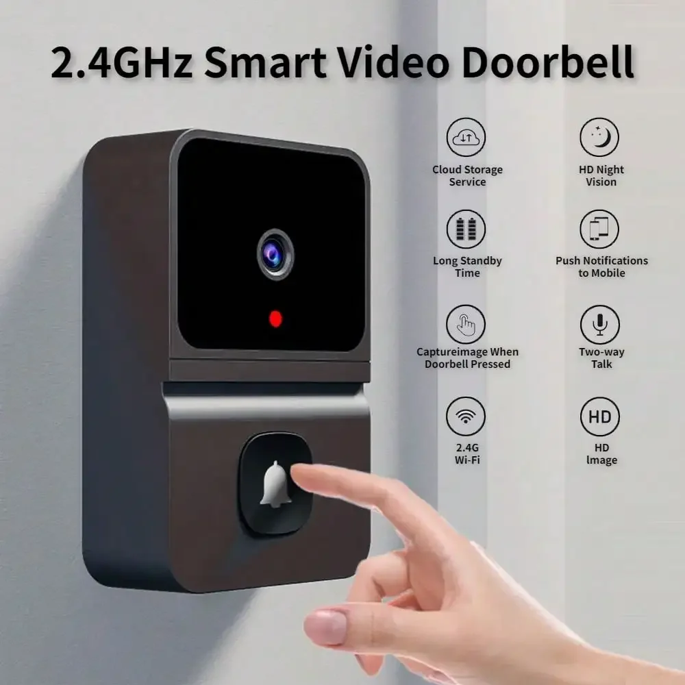 Wireless Doorbell WiFi Outdoor – обзор и цена Home Security Front Door
