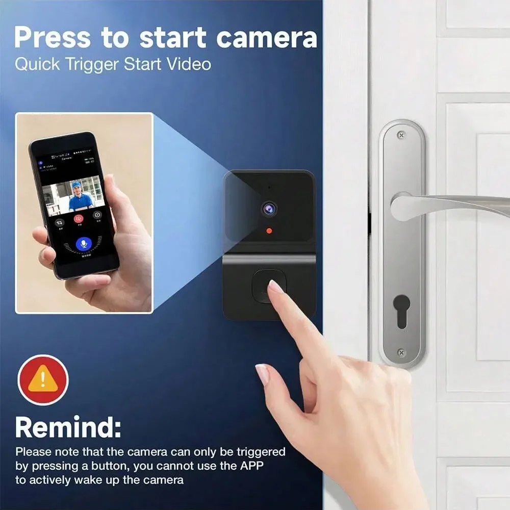 Wireless Doorbell WiFi Outdoor – обзор и цена Home Security Front Door
