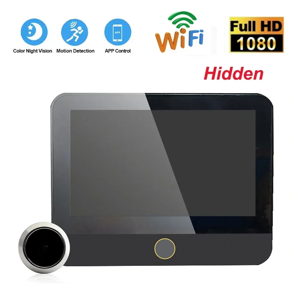 New WiFi Smart Door Bell Eye 1 – обзор и цена Peephole Camera Viewer