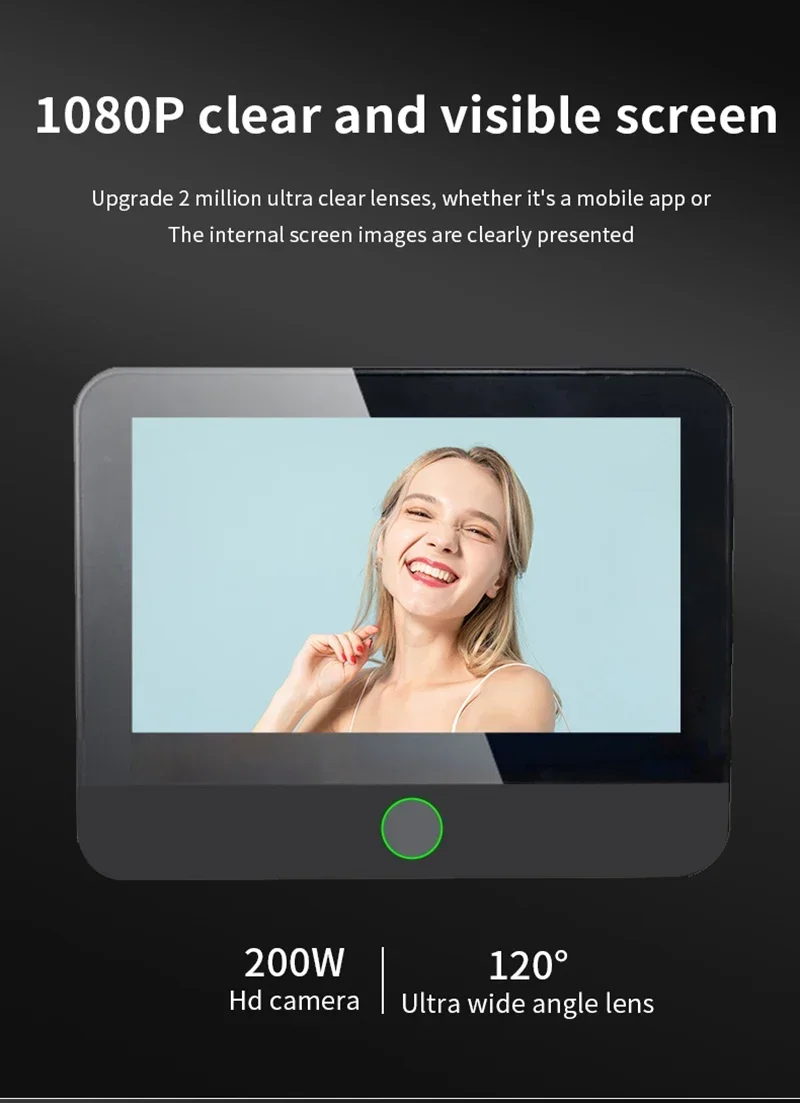 New WiFi Smart Door Bell Eye 1 – обзор и цена Peephole Camera Viewer