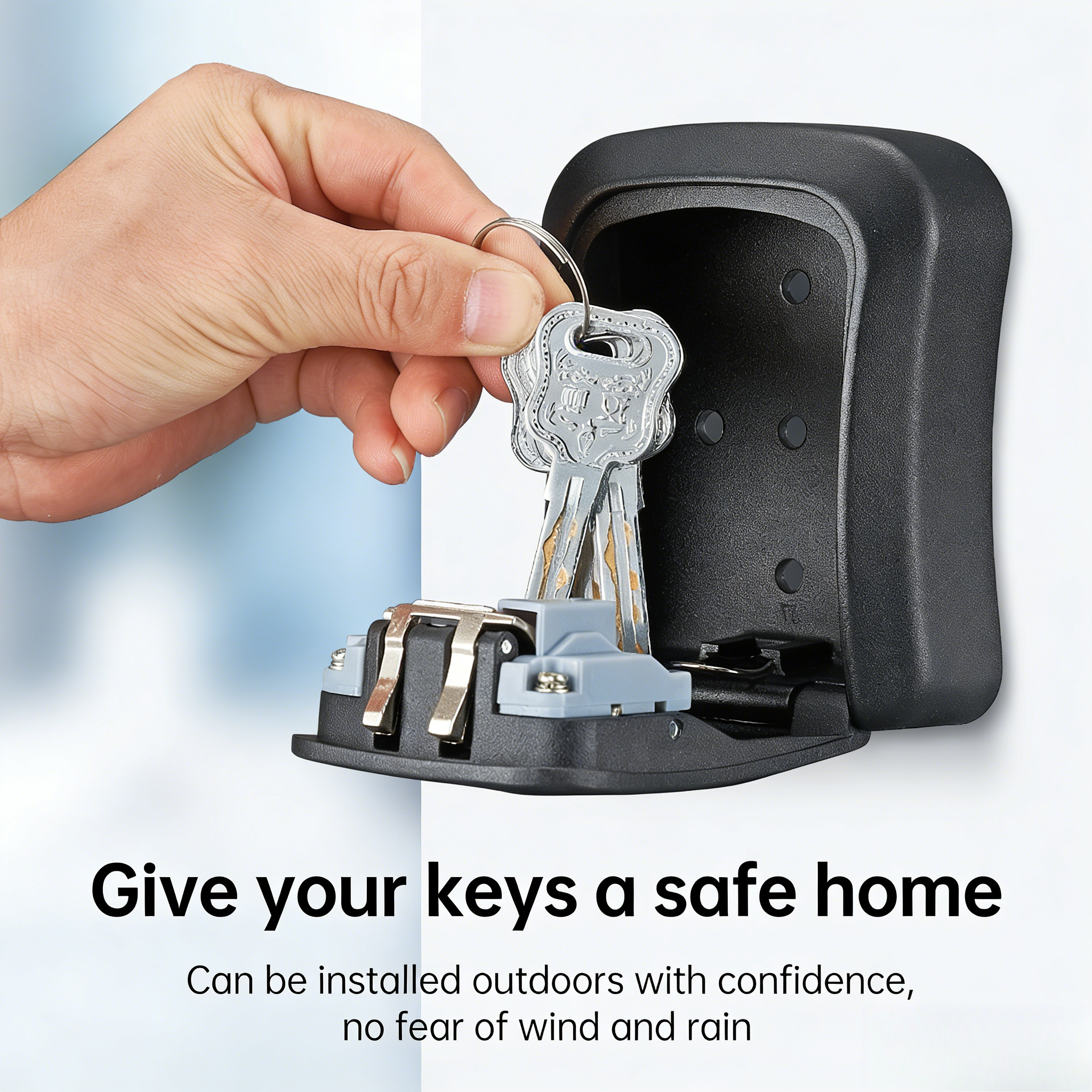 LUXROB Key Lock Box 4-digit Co – обзор и цена Home Security Key