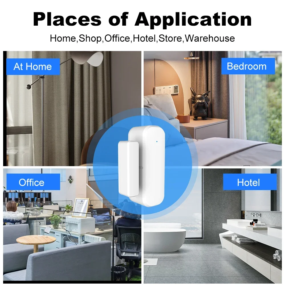ZigBee Wireless Door Window Se – обзор и цена Window Alarm Sensor