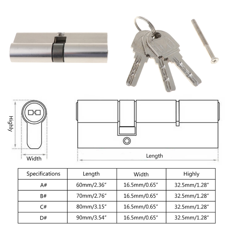 Keyed Entry Door Lock Cylinder – обзор и цена Home Security Key