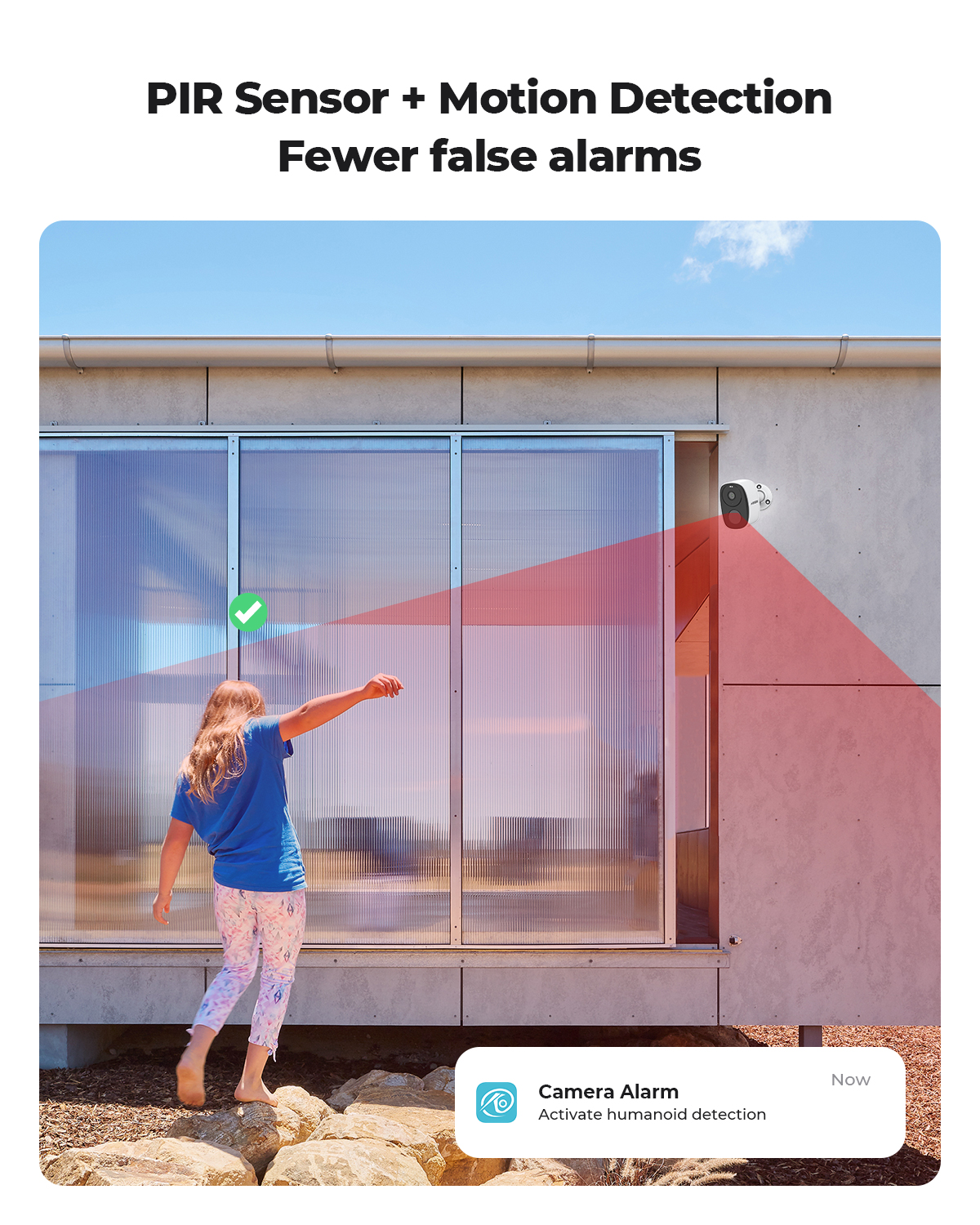 H.VIEW PIR Battery Powered Cam – обзор и цена Home Security Camera Xiaomi