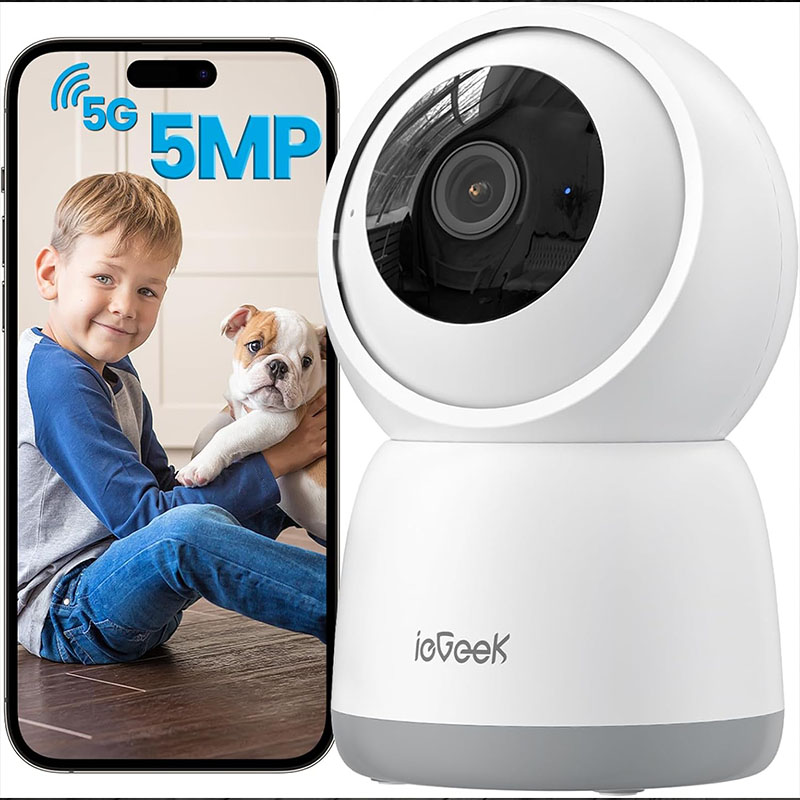 ieGeek 5MP Indoor Home Securit – обзор и цена Home Security Camera Xiaomi