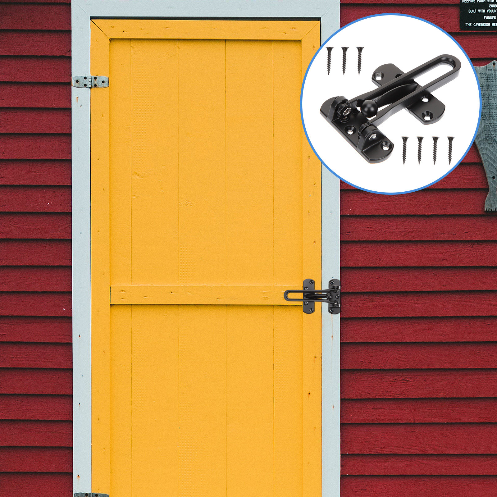 Swing Bar Door Lock Zinc Alloy – обзор и цена Home Security Front Door