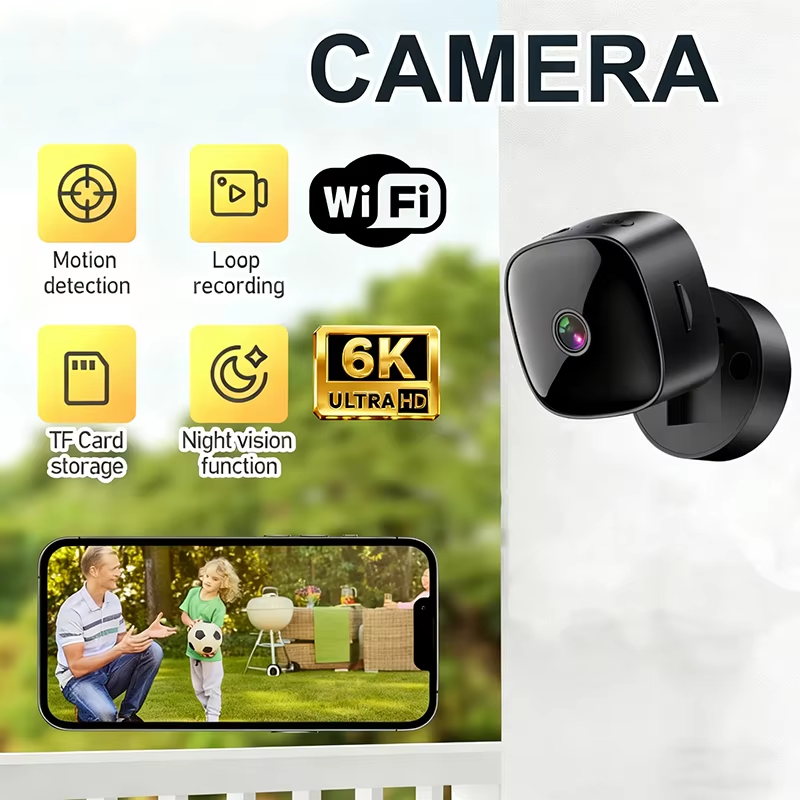 6K HD Mini Camera Wifi Camera  – обзор и цена Home Security Front Door