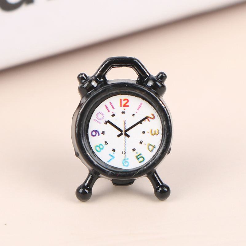 1PC 1:12 Scale Alarm Clock Dol – обзор и цена Home Security Gadgets