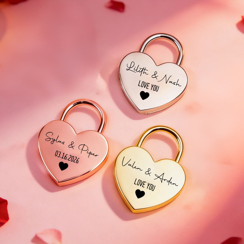 Custom Name Heart-Shaped Padlo – обзор и цена Home Security Key