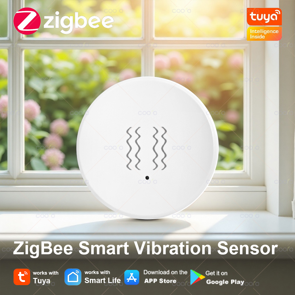 Tuya Zigbee Smart Vibration Se – обзор и цена Window Alarm Sensor