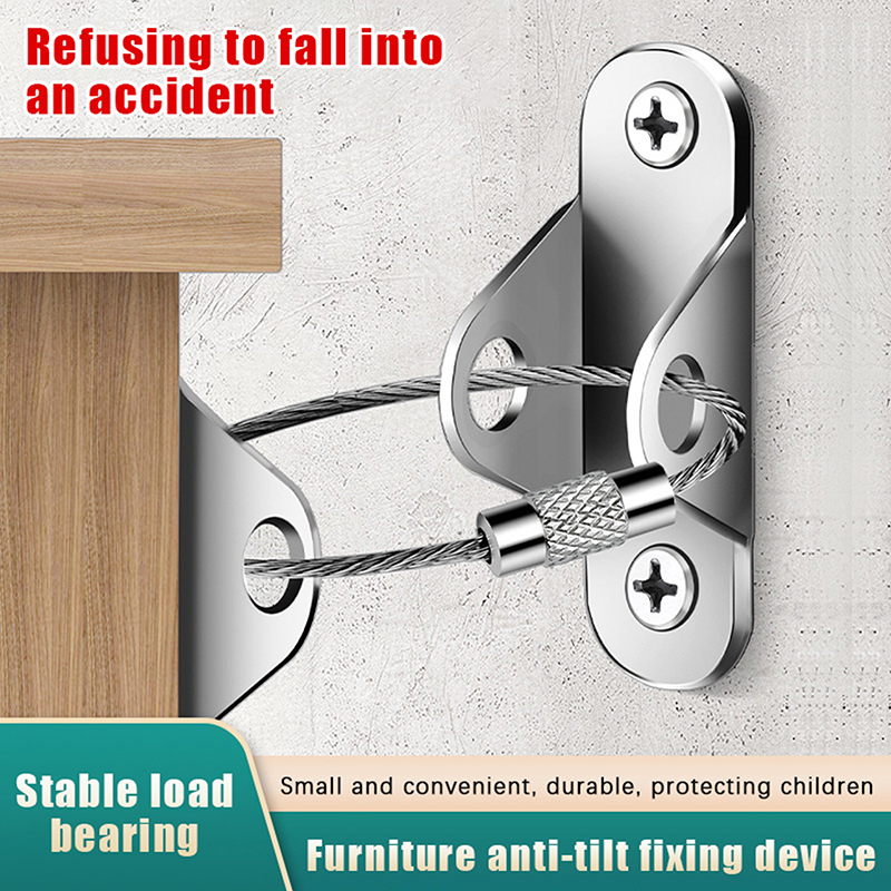 1Set Anti-Tip Furniture Anchor – обзор и цена Home Security Tips