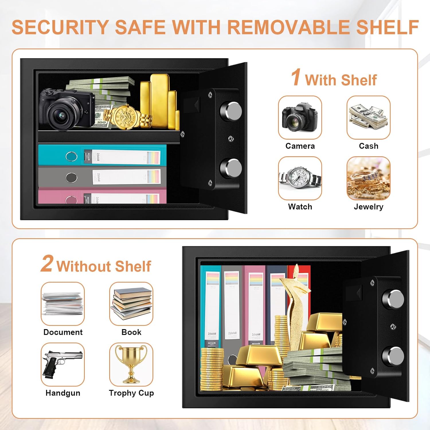 1.2 Cuft Fireproof Waterproof  – обзор и цена Safe Box Digital