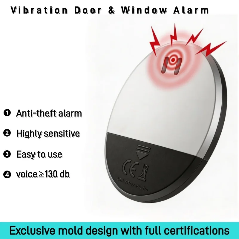 Travel Vibration Door Window A – обзор и цена Window Alarm Sensor