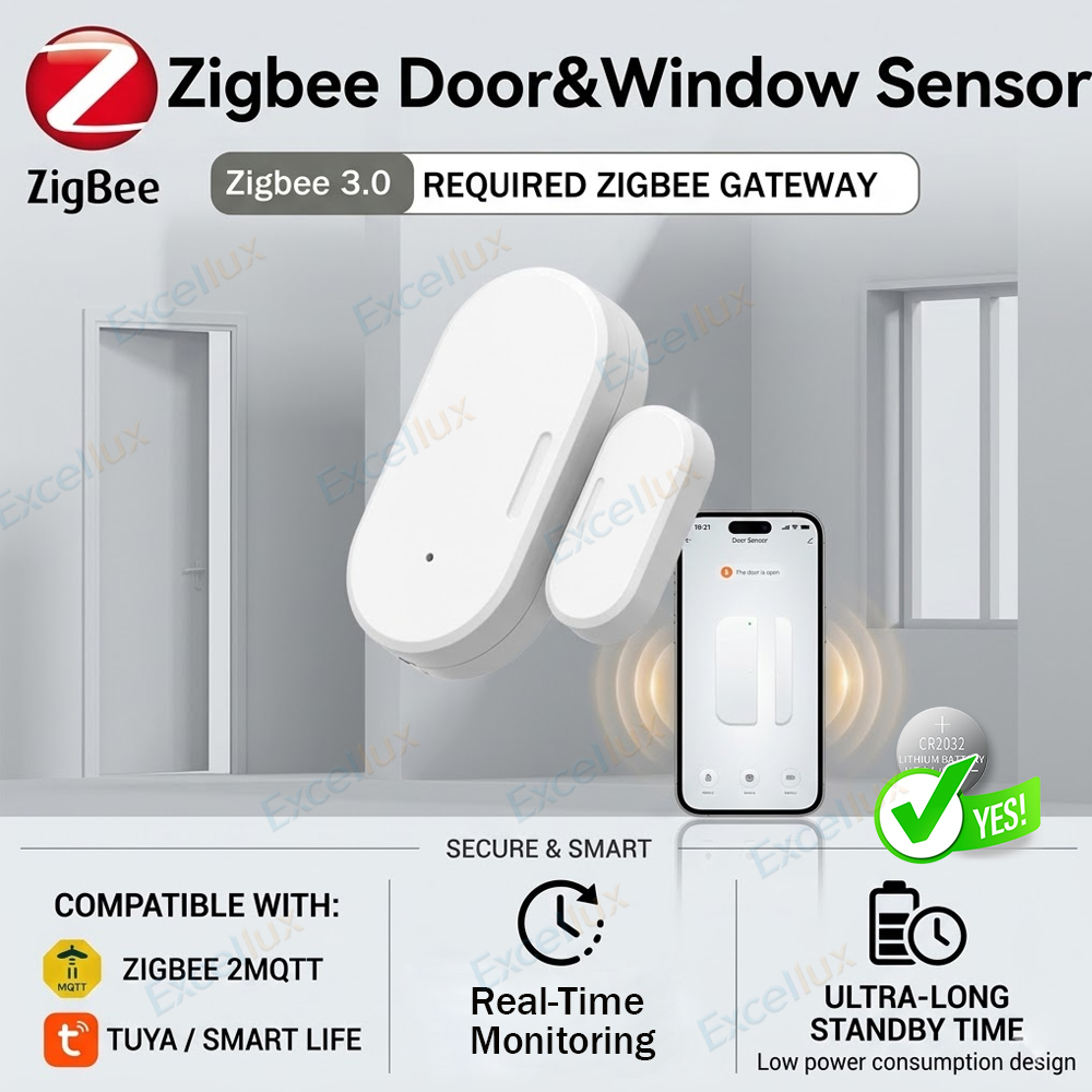 Tuya Zigbee Door Sensor Window – обзор и цена Window Alarm Sensor