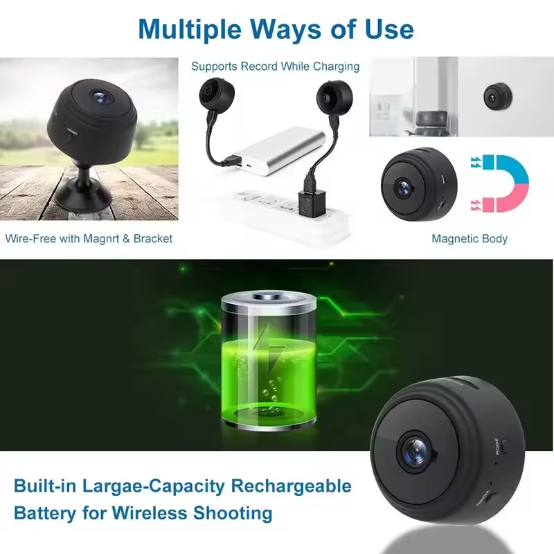 1080P HD Mini WiFi Camera Baby – обзор и цена Home Security With Cameras