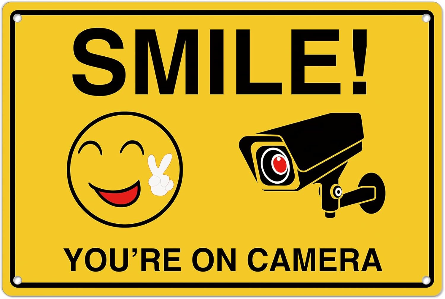 Smile Youre On Camera Signs ;  – обзор и цена Home Security With Cameras