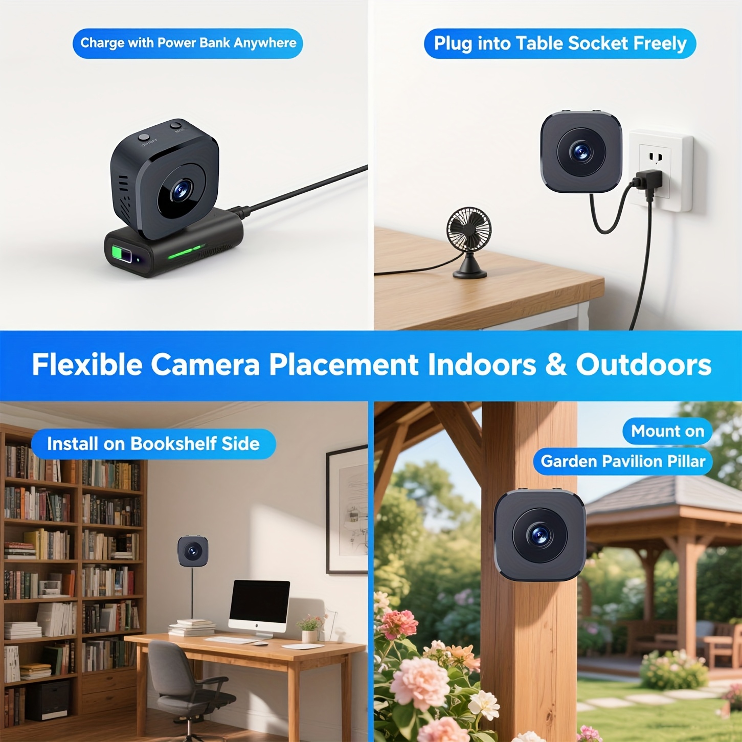 1080P HD Mini WiFi Camera Indo – обзор и цена Home Security With Cameras