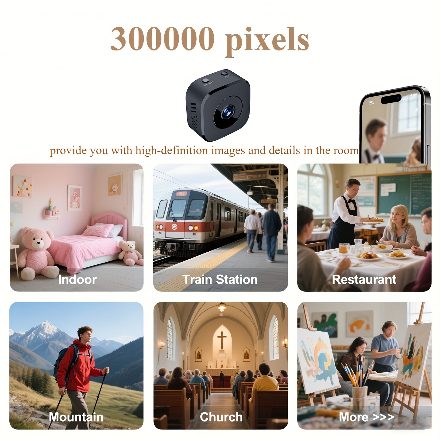 1080P HD Mini WiFi Camera Indo – обзор и цена Home Security With Cameras