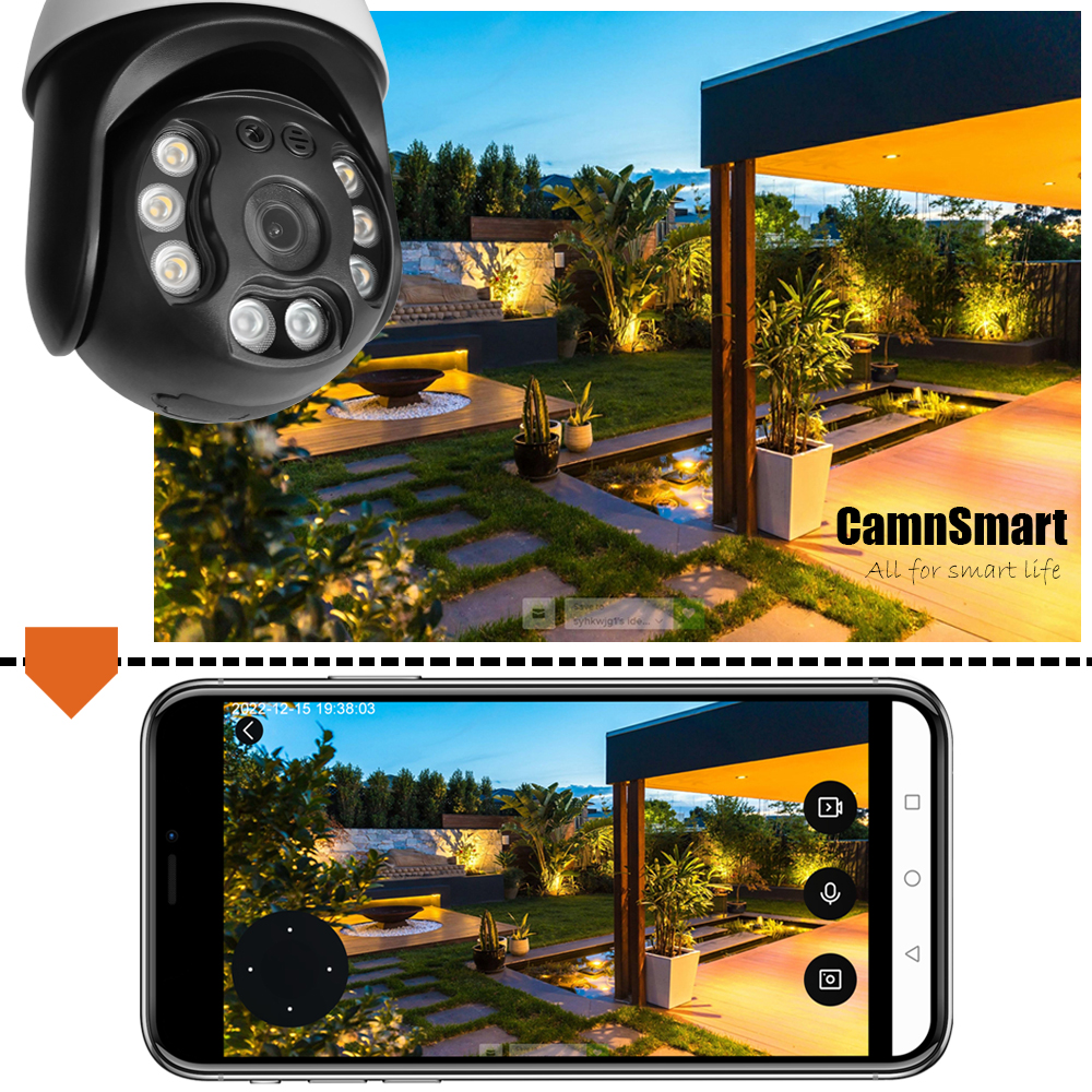 Camnsmart Tuya 5MP Alexa Wifi  – обзор и цена Home Security Front Door