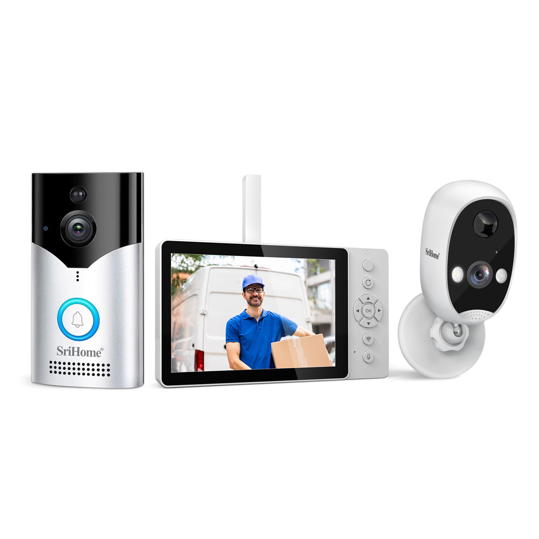 Srihome SH054+DH008 4MP 1400P  – обзор и цена Peephole Camera Viewer
