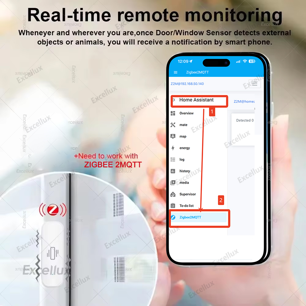 Zigbee Smart Vibration Sensor  – обзор и цена Home Security Gadgets
