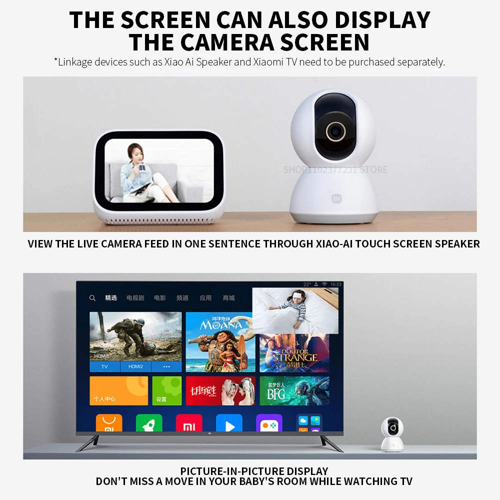 Xiaomi 360° Smart Home Securit – обзор и цена Home Security Camera Xiaomi