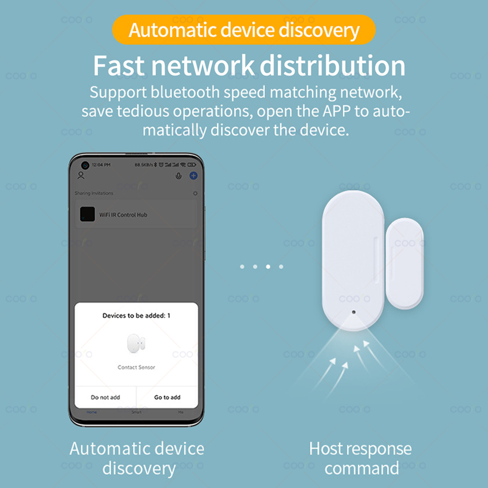 ZigBee Door Window Sensor Lux  – обзор и цена Window Alarm Sensor