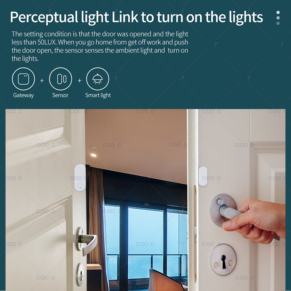 ZigBee Door Window Sensor Lux  – обзор и цена Window Alarm Sensor