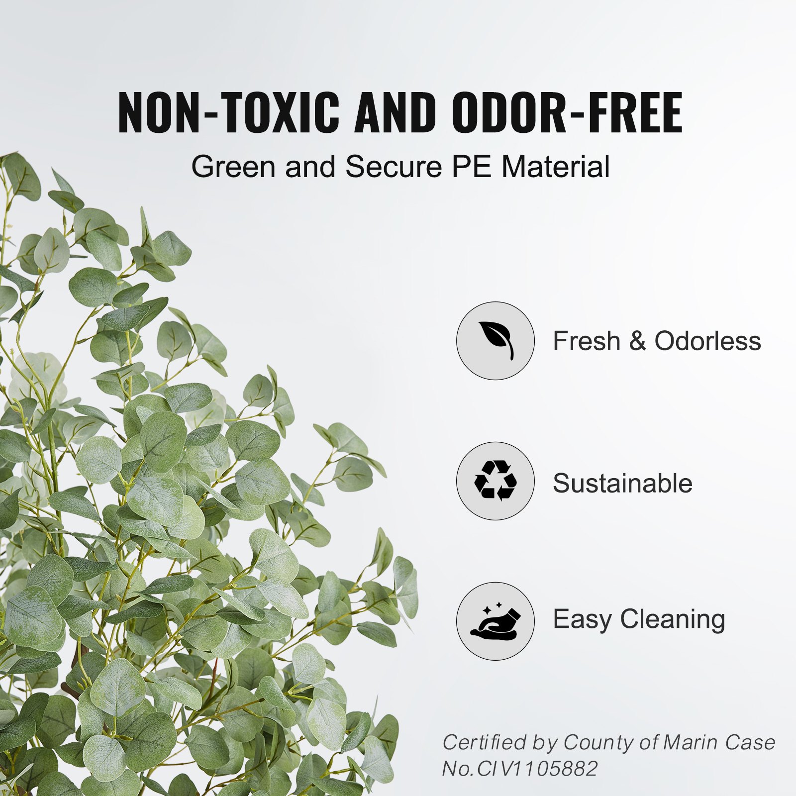 Artificial Eucalyptus Tree, 6  – обзор и цена Home Security Tips