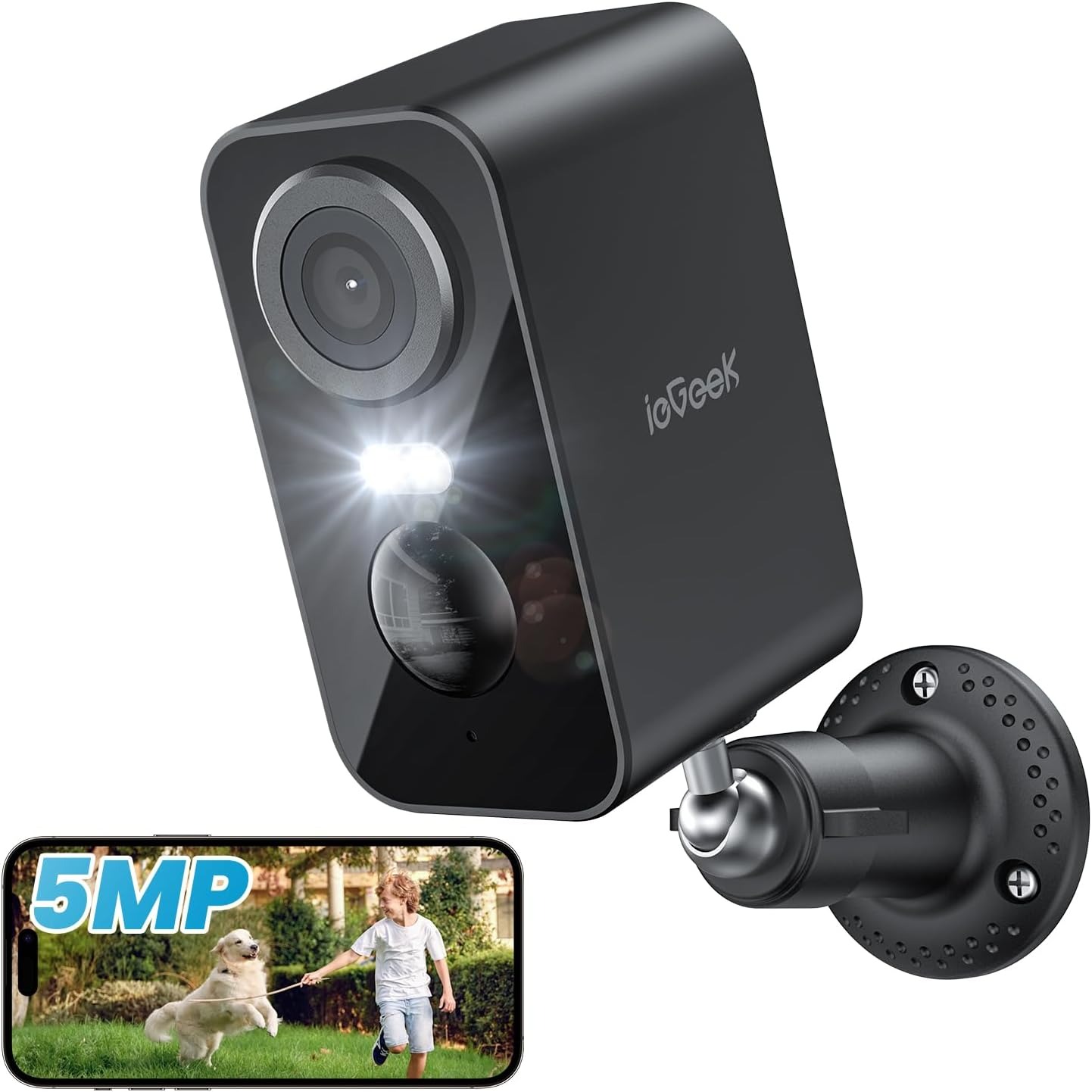 ieGeek 5MP WiFi Outdoor Survei – обзор и цена Home Security Camera Xiaomi